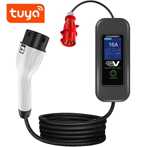 1-EVMOTIONS Delta Wi-Fi EVSE Type2 (3x16A) Cabluri EV