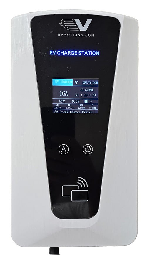 1-EVMOTIONS Delta Smart Wallbox Type2 11kw Wi-Fi Cabluri EV