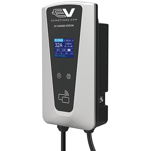 2-EVMOTIONS Delta Smart Wallbox Type2 11kw Wi-Fi Cabluri EV