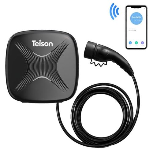 1-TEISON Smart Wallbox Type2 11kw Wi-Fi Cabluri EV